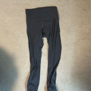 Lululemon Grey Align Leggings Size 8